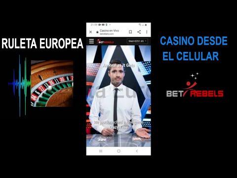 Casino Online BetRebels en el Celular ðŸ“² Jugando en la Ruleta Europea