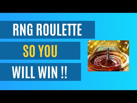 How to beat RNG ROULETTE 🔥 Online Casino