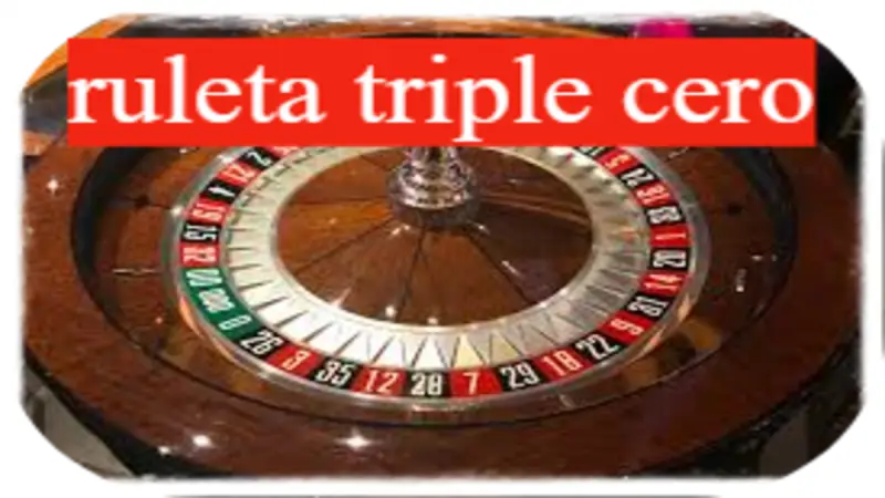 ruleta triple cero