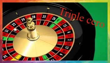 Jugar en casino online a la ruleta triple cero